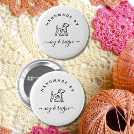  Script Handmade by Custom logo  Knapp