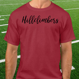 Script Hillklättbers Tshirt T Shirt