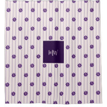 Script Initialer & Violet Rand, Blommor