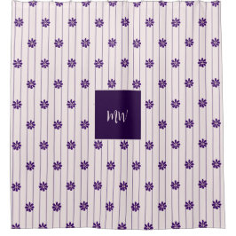 Script Initialer & Violet Rand, Blommor