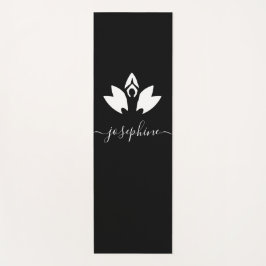 Script Namn Yoga Pose Lotus Personlig