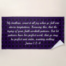 Scripture BeachTowel