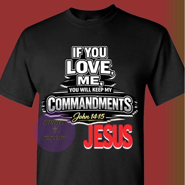 Scripture - JESUS T Shirt (Skapare uppladdad)