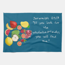 Scripture Kökshandduk