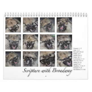 Scripture med Broadway, kalender 2016