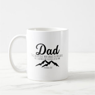 Scripture Mugg för Pappa, Christian Coffee Kopp