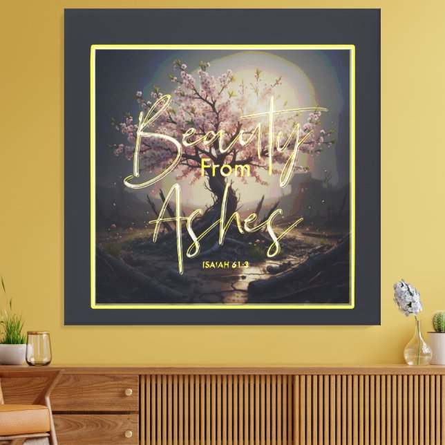 Scripture Pictures 06-02 Canvastryck (Insitu (Vardagsrum))