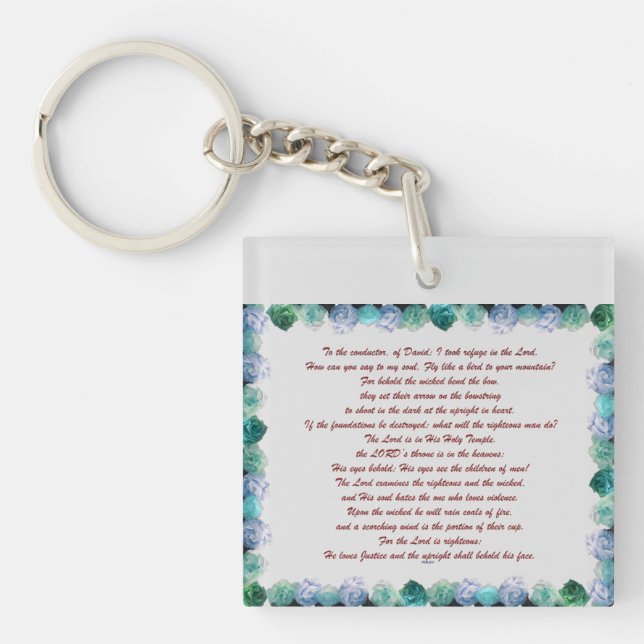 Scripture, Psalm 11, Bible Verse (Framsidan)