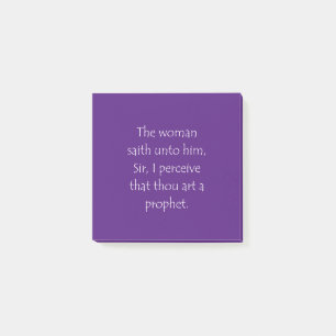 Scripture Quote John 4 19 Post-it Block