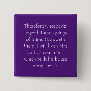 Scripture Quote Matthew 7 24 Knapp