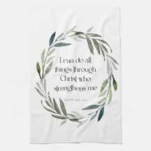 Scripture Tea-Towel | Filippinerna 4:13