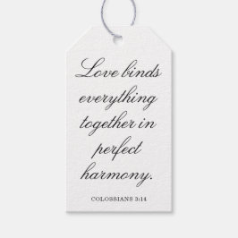 Scripture Wedding Centerpiece, Bridal Shower Decor Presentetikett