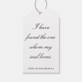 Scripture Wedding Centerpiece, Bridal Shower Decor Presentetikett