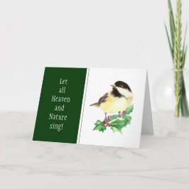 Scripturejulen l5At all himmel och natur sjunga Helgkort