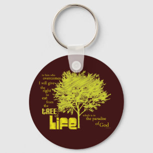 Scripturekeychain/nyckelring för livets träd nyckelring