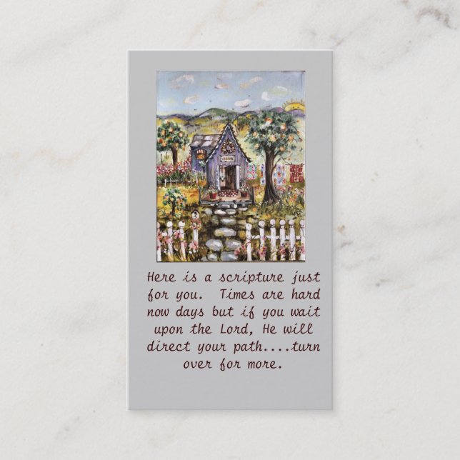 Scripturen Cards handouten Visitkort (Framsida)