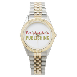 Scriptwriters Publishing Red/Guld Watch Armbandsur