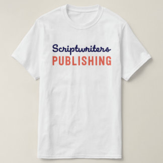 Scriptwriters som publicerar Abbys, slösar/blek T Shirt