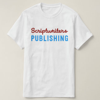 Scriptwriters som publicerar tegelsten/, saltar t shirt