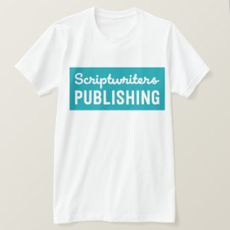 ScriptwritersheltäckandeAqua T Shirt