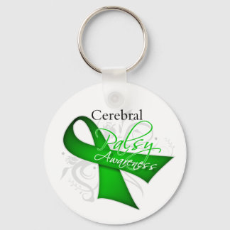 Scroll Band - Cerebral pares Medvetenhet Nyckelring