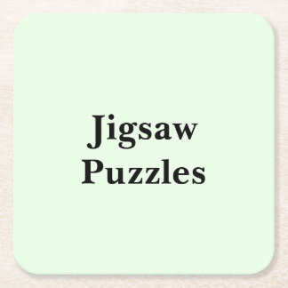 Scroll Down To See These Jigsaw Puzzles Underlägg Papper Kvadrat