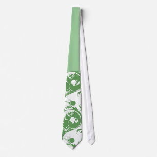 Scrolling Yin & Yang (grönt) Slips