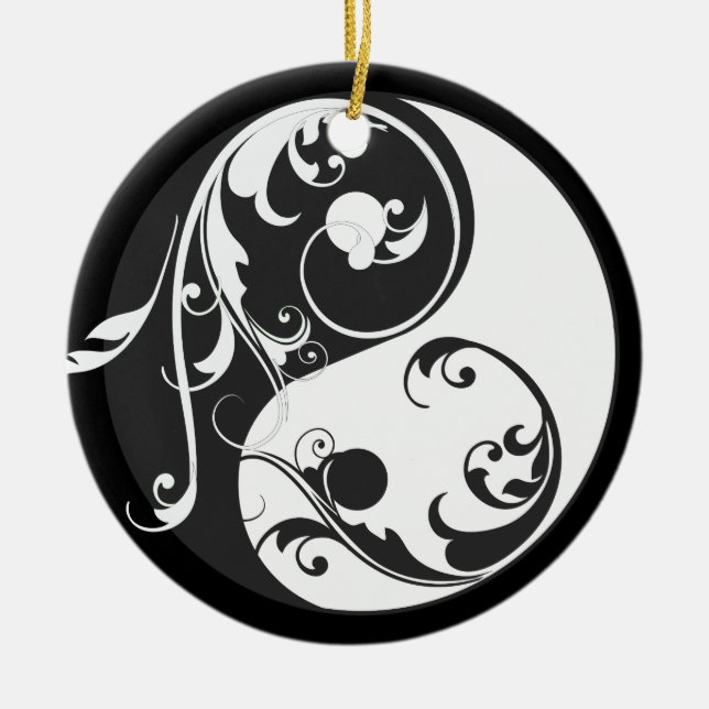 Scrolling Yin & Yang Ornament (Framsidan)