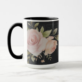 Scrollsar med ro Victorian stil Mugg