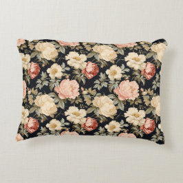 Scrollsar med ro Victorian stil Prydnadskudde