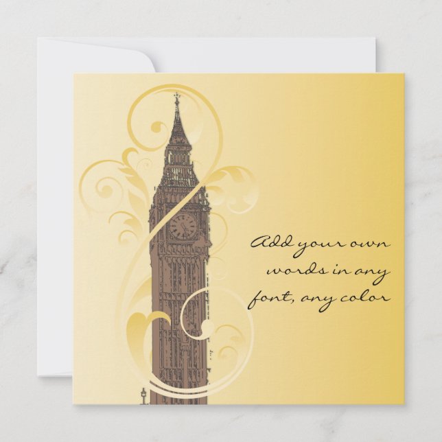 Scrollsar och Big Ben (Framsida)