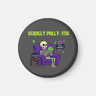 Scrolly Polly‑it – Roligt Doomscrollande Magnet