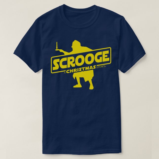 Scrooge A julol Story Charles Dickens T Shirt (Design framsida)