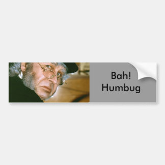 scrooge Bah! Humbug Bildekal