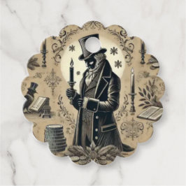 Scrooge Gåvor Etiketter