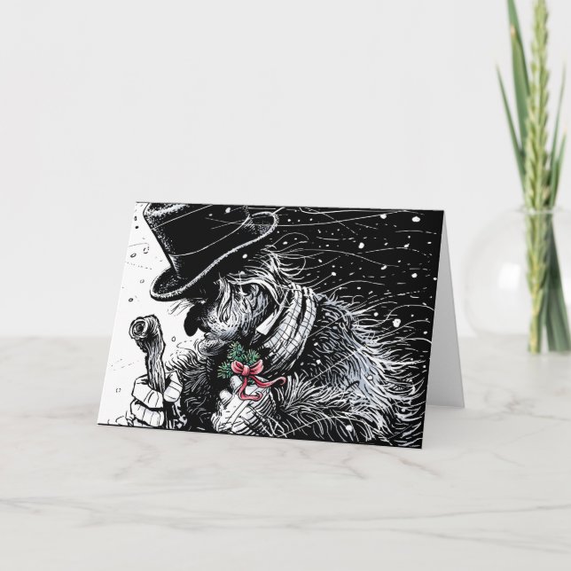 Scrooge Helgkort (Framsida)