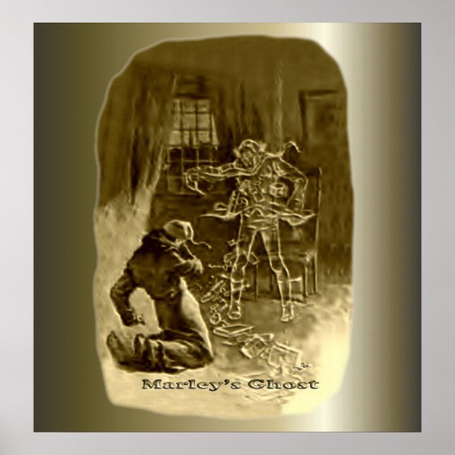 Scrooge Jul - Jul Sång Poster (Framsidan)