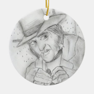 Scrooge Julgransprydnad Keramik