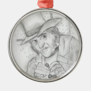 Scrooge Julgransprydnad Metall