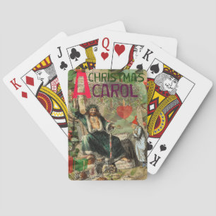 Scrooge julkaraktär konsttryck konst casinokort