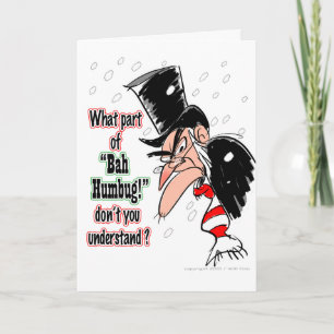 Scrooge julkort helgkort