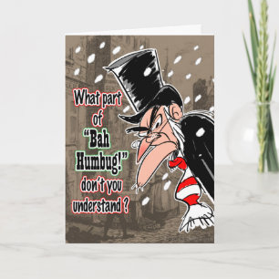 Scrooge julkort helgkort