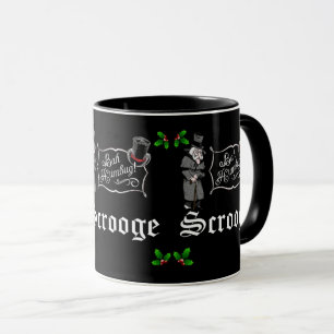 SCROOGE julpresent Mugg