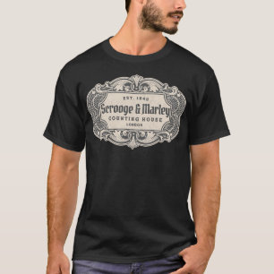 Scrooge Marley Counting House London Est 1843 T Shirt