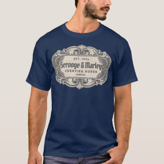 Scrooge Marley Counting House London Est 1843 T Shirt