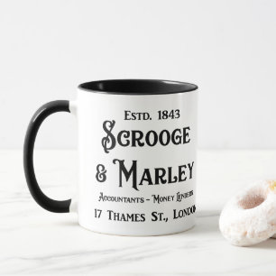 Scrooge & Marley - en julsångkaffemugg Mugg