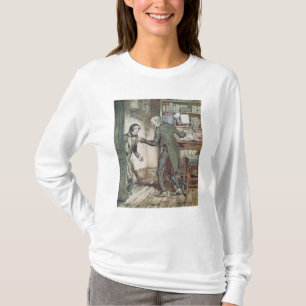 Scrooge och egennamn Cratchit Tee Shirt