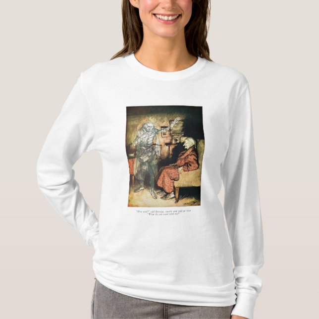 Scrooge och spöken av Marley T-shirt (Framsida)