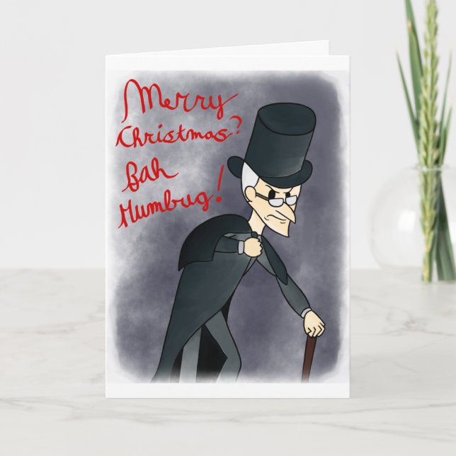 Scrooge och SweetHart - Viktat gratulationskort Kort (Framsida)