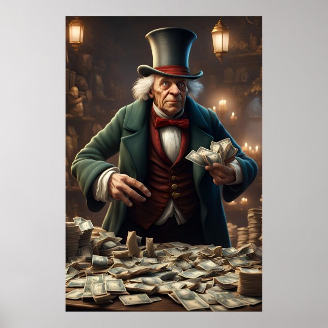Scrooge Poster (Framsidan)